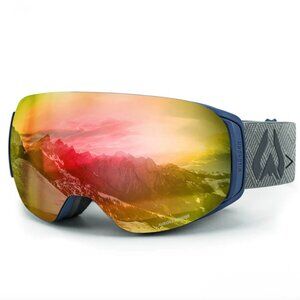 ROCA SNOW GOGGLES STONE GRAY BLAZE BRAND NEW